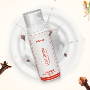 Edinora Gum Revive Serum | Gum Repair, Gum Bleeding | Helps Tighten & Strengthen | Daily use | Clove, Vitamin E, Aloe Vera, Chamomile | (30m)