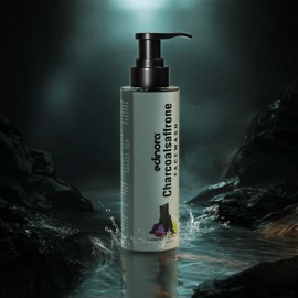 Edinora Charcoal Saffron facewash | Safe Ingredients | No SLS, parabens | For Deep Skin Cleansing, Fights Acne, Pimple | 100ml